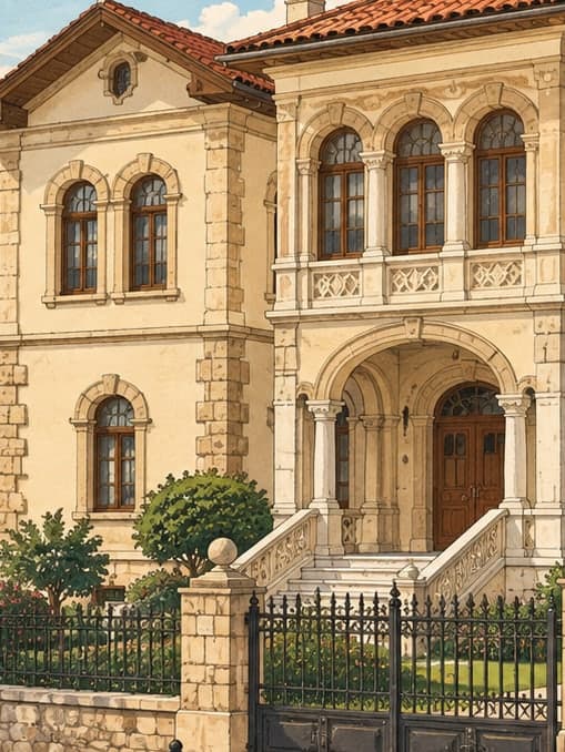 Illustration of Gazi Museum, Samsun
