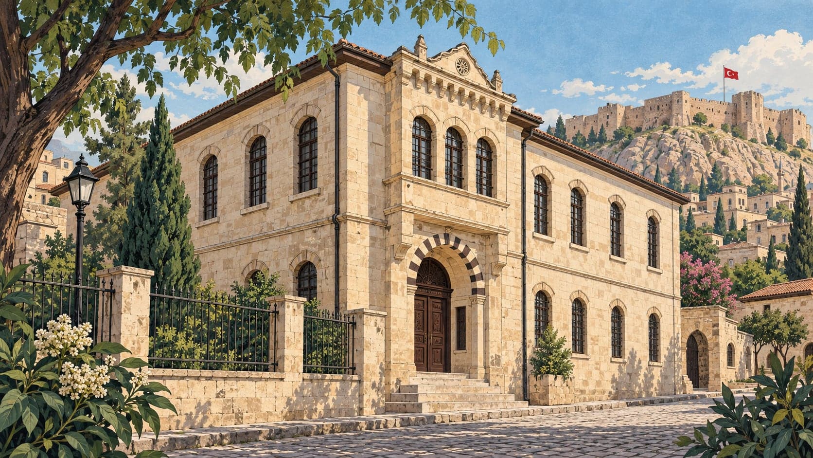 Illustration of Gaziantep National Struggle Museum, Gaziantep