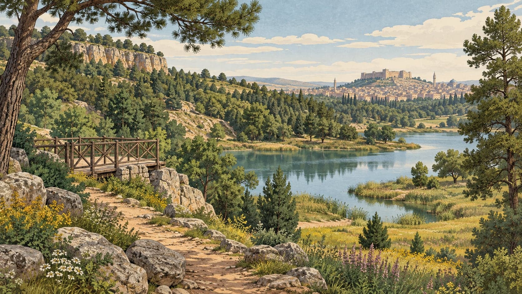 Illustration of Gaziantep National Struggle Nature Park, Gaziantep