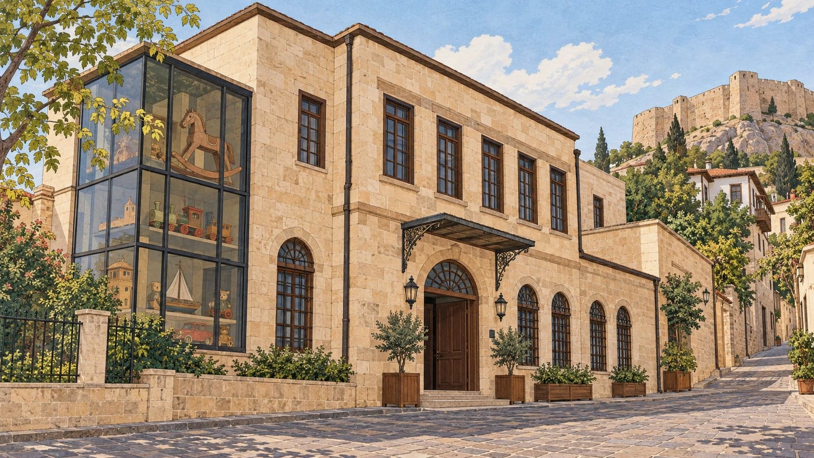 Illustration of Gaziantep Toy Museum, Gaziantep