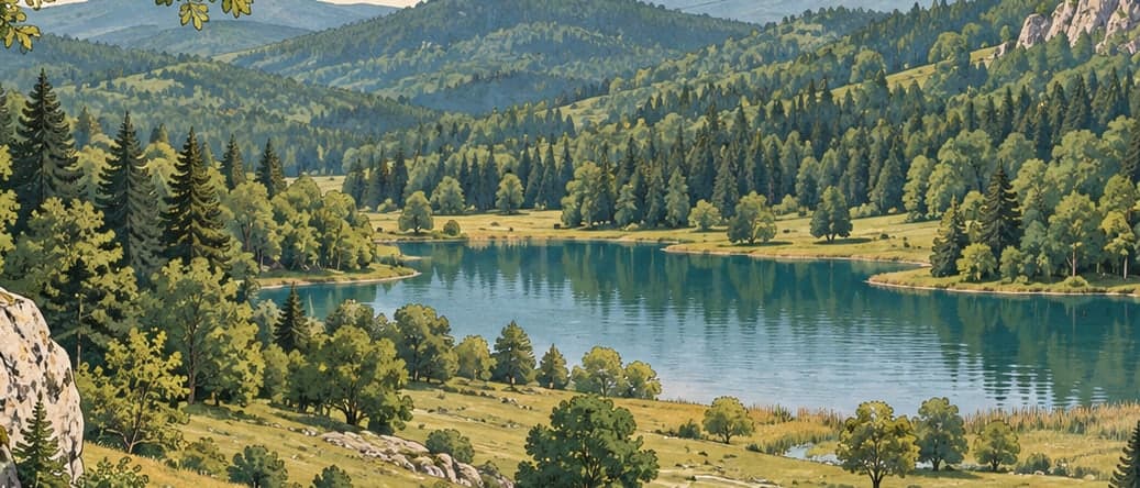 Illustration of Göldağı Nature Park, Zonguldak