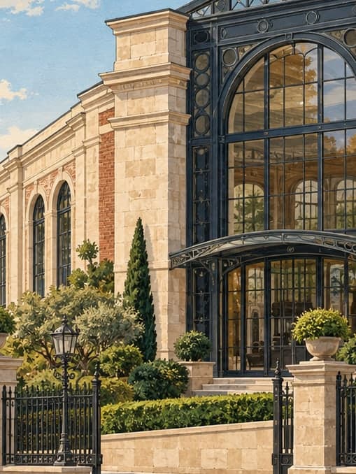 Illustration of Gürün Modern Classical Automobile Museum, İstanbul