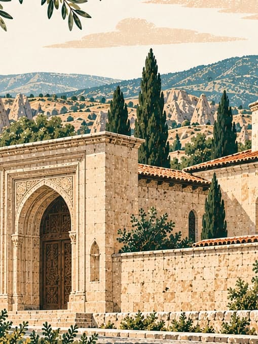 Illustration of Hacı Bektaş Veli Museum, Nevşehir