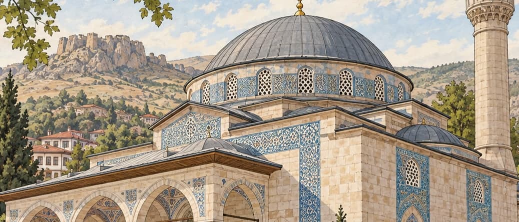 Illustration of Hacı Murad-ı Veli Mosque, Çankırı
