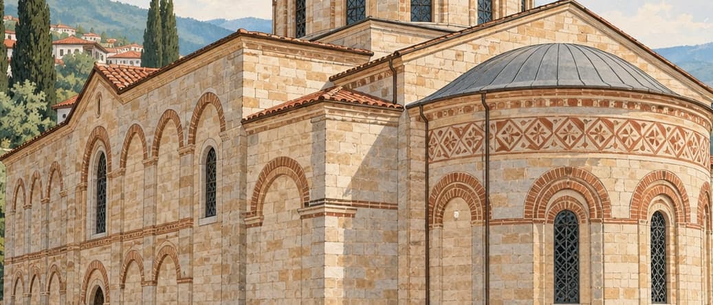 Illustration of Hagios Georgios Rum-ortodoks Church, Bilecik