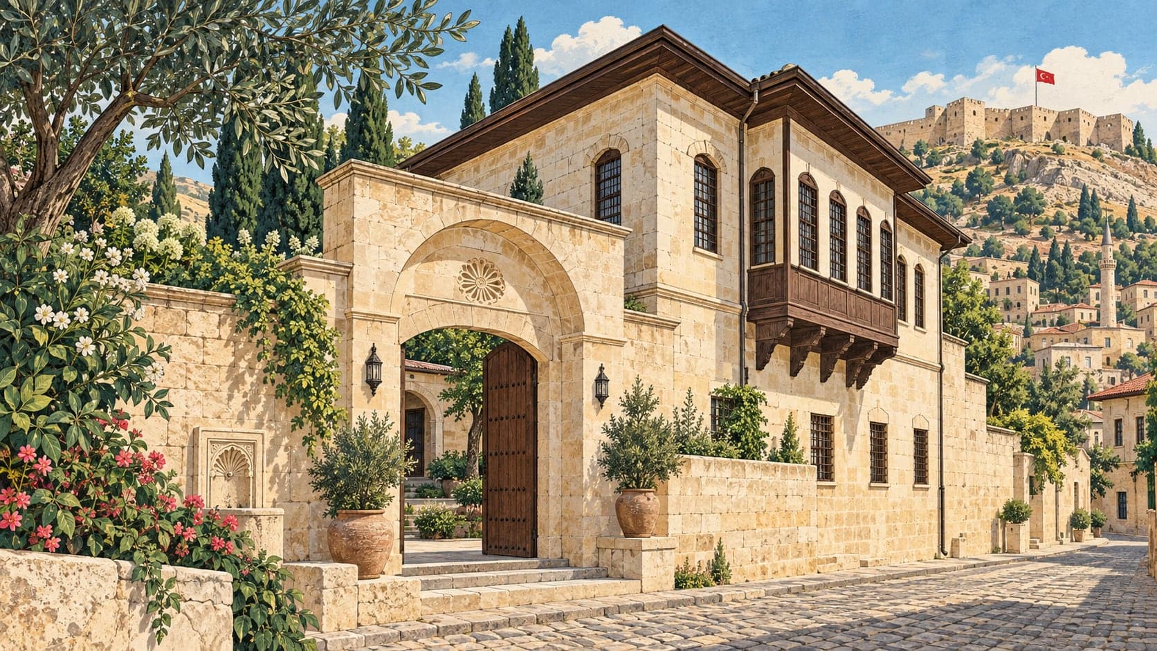 Illustration of Hasan Süzer Gaziantep Life Culture Museum, Gaziantep