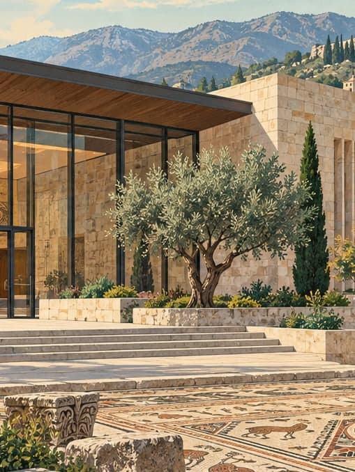Illustration of Hatay City Museum, Hatay