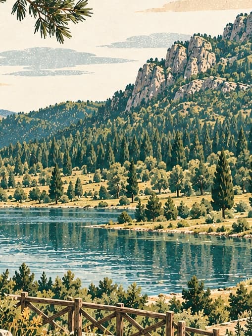 Illustration of Hazım Dağlı Nature Park, Çankırı