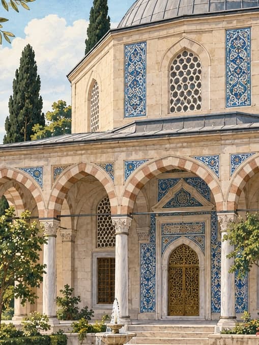Illustration of Hekimoğlu Ali Paşa Tomb, İstanbul