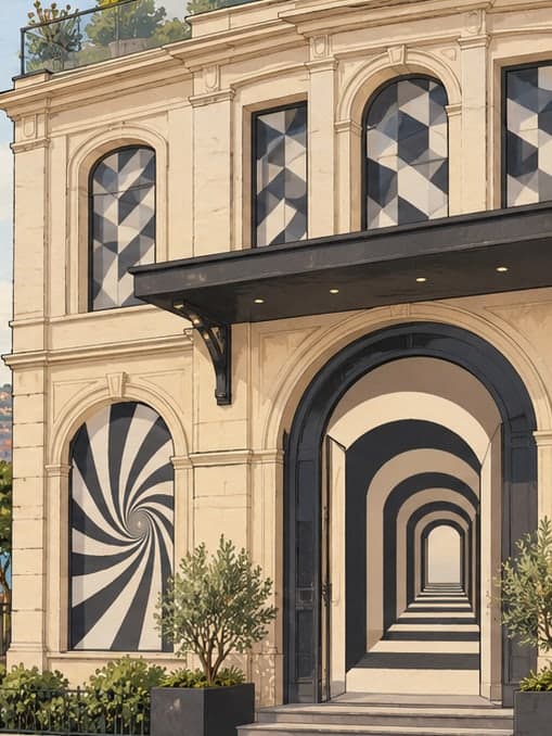 Illustration of Illusion Museum, İstanbul