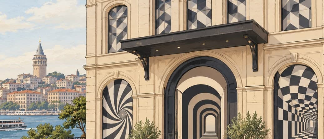 Illustration of Illusion Museum, İstanbul