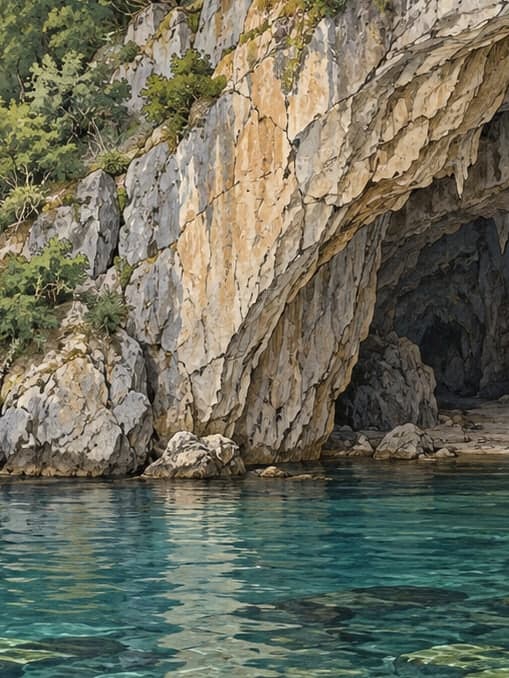 Illustration of İnaltı Cave Nature Park, Sinop