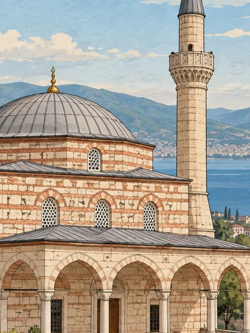 Illustration of İzmit Alaca Masjid Mosque, Kocaeli