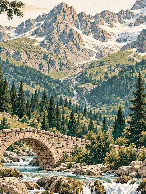 Illustration of Kaçkar Dağları Milli Parkı, Artvin