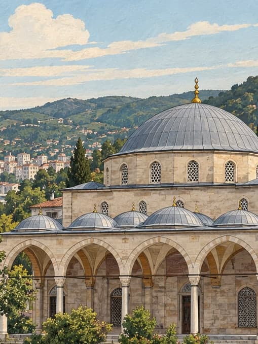 Illustration of Kadıoğlu Mosque, Giresun