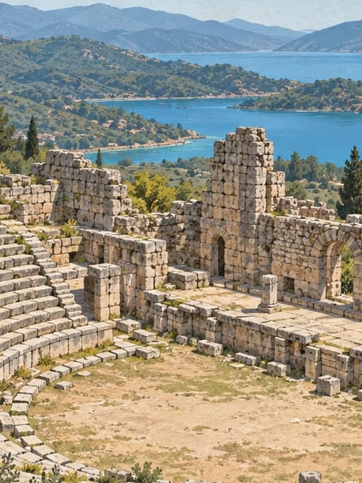 Illustration of Kadyana, Muğla