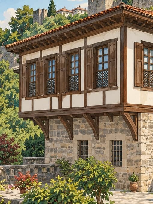 Illustration of Kanuni Sultan Süleyman Ottoman Culture House, Trabzon