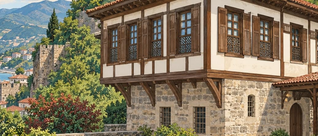 Illustration of Kanuni Sultan Süleyman Ottoman Culture House, Trabzon