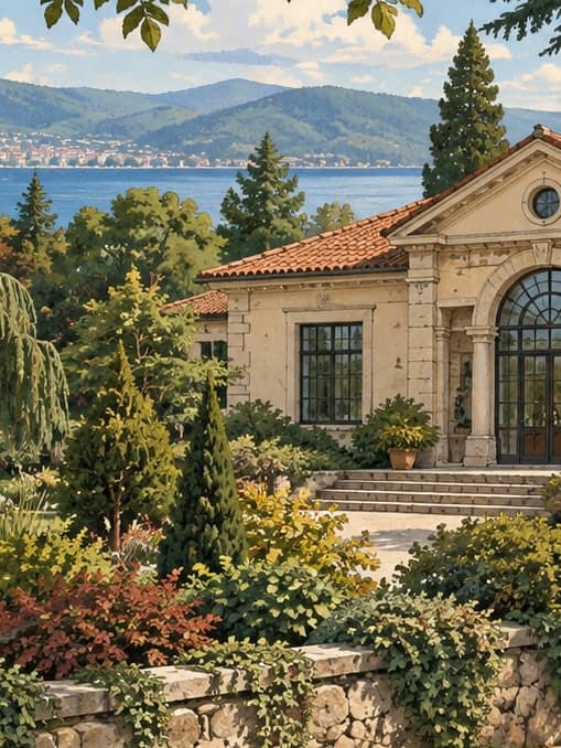 Illustration of Karaca Arboretum Living Tree Museum, Yalova