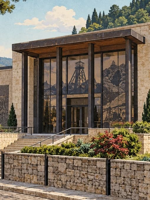 Illustration of Karaelmas Mining Martyrs Museum, Zonguldak