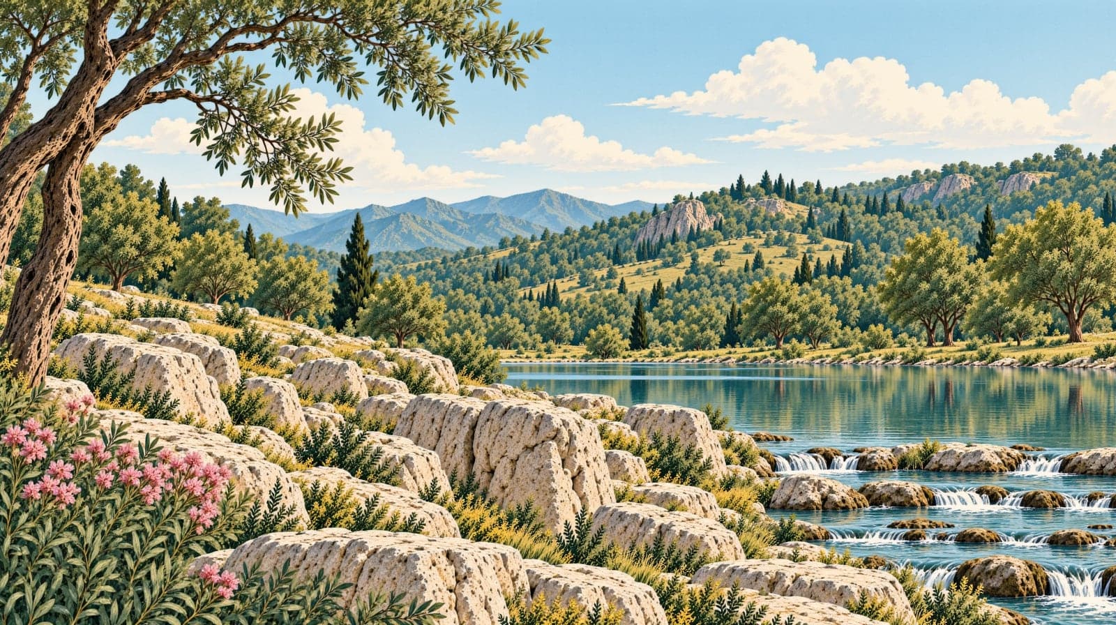 Karataş Nature Park çizimi, Adana
