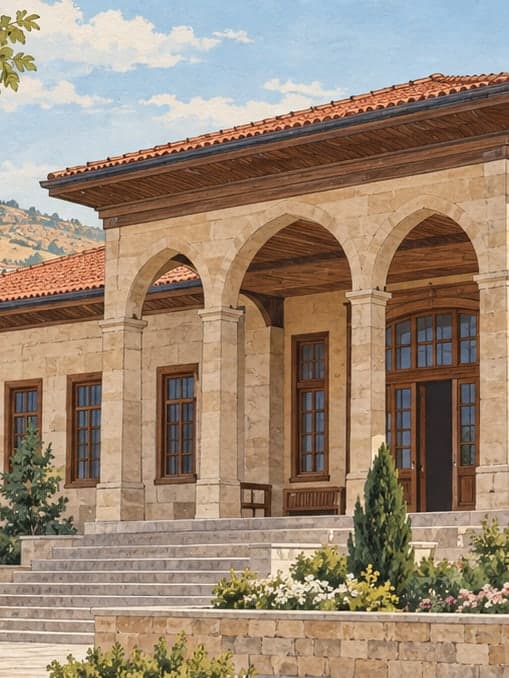 Illustration of Karatepe Aslantaş Archaeological Site, Osmaniye