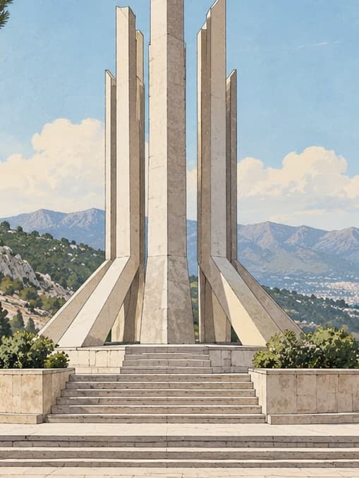 Illustration of Karboğazı Kuvayi Milliye Monument, Mersin
