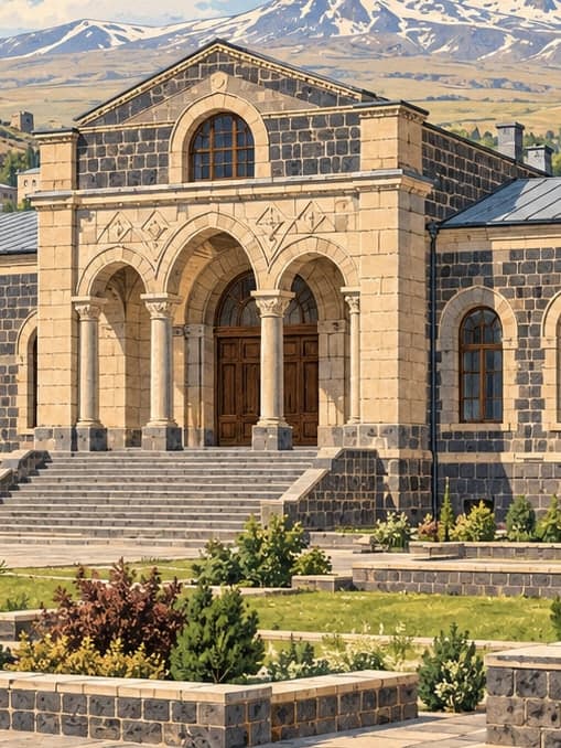 Illustration of Kars Archaeology and Ethnography Museum, Kars