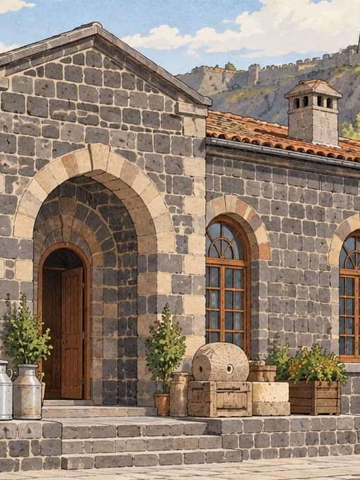 Illustration of Kars Cheese Museum, Kars