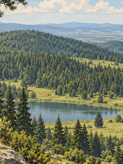 Illustration of Kartaltepe Nature Park, Tekirdağ