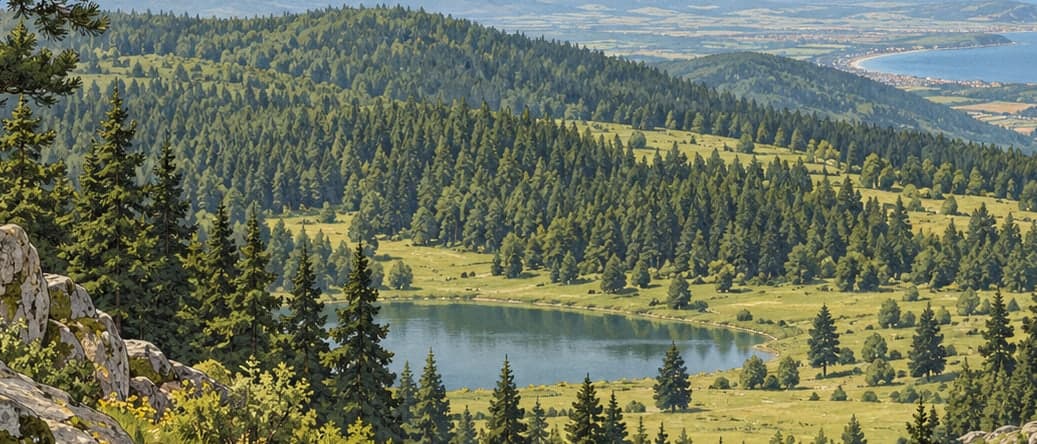 Illustration of Kartaltepe Nature Park, Tekirdağ