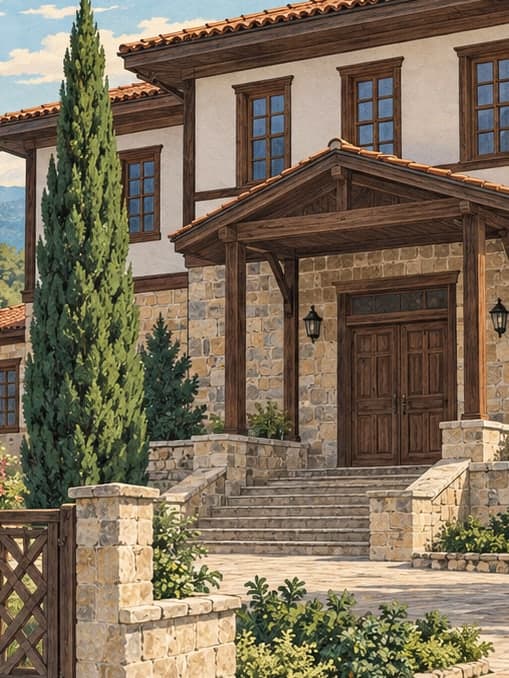 Illustration of Kartepe Çerkez Museum, Kocaeli