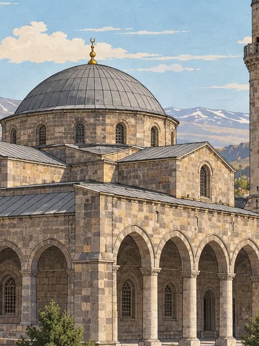 Illustration of Katedral / Fethiye Mosque, Kars