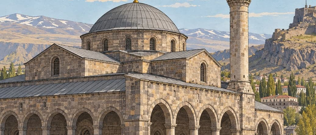 Illustration of Katedral / Fethiye Mosque, Kars