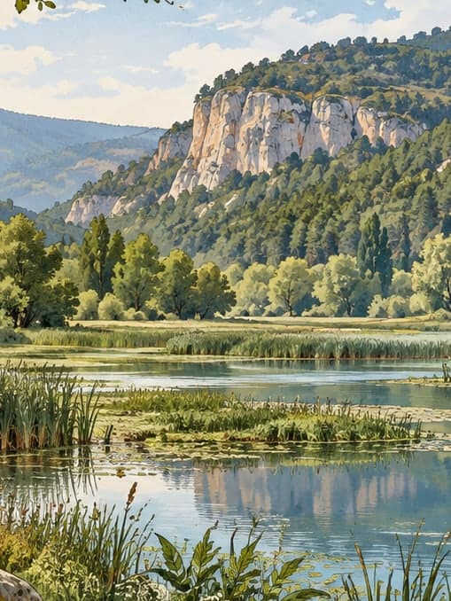 Illustration of Kavaklı Nature Conservation Area, Karabük