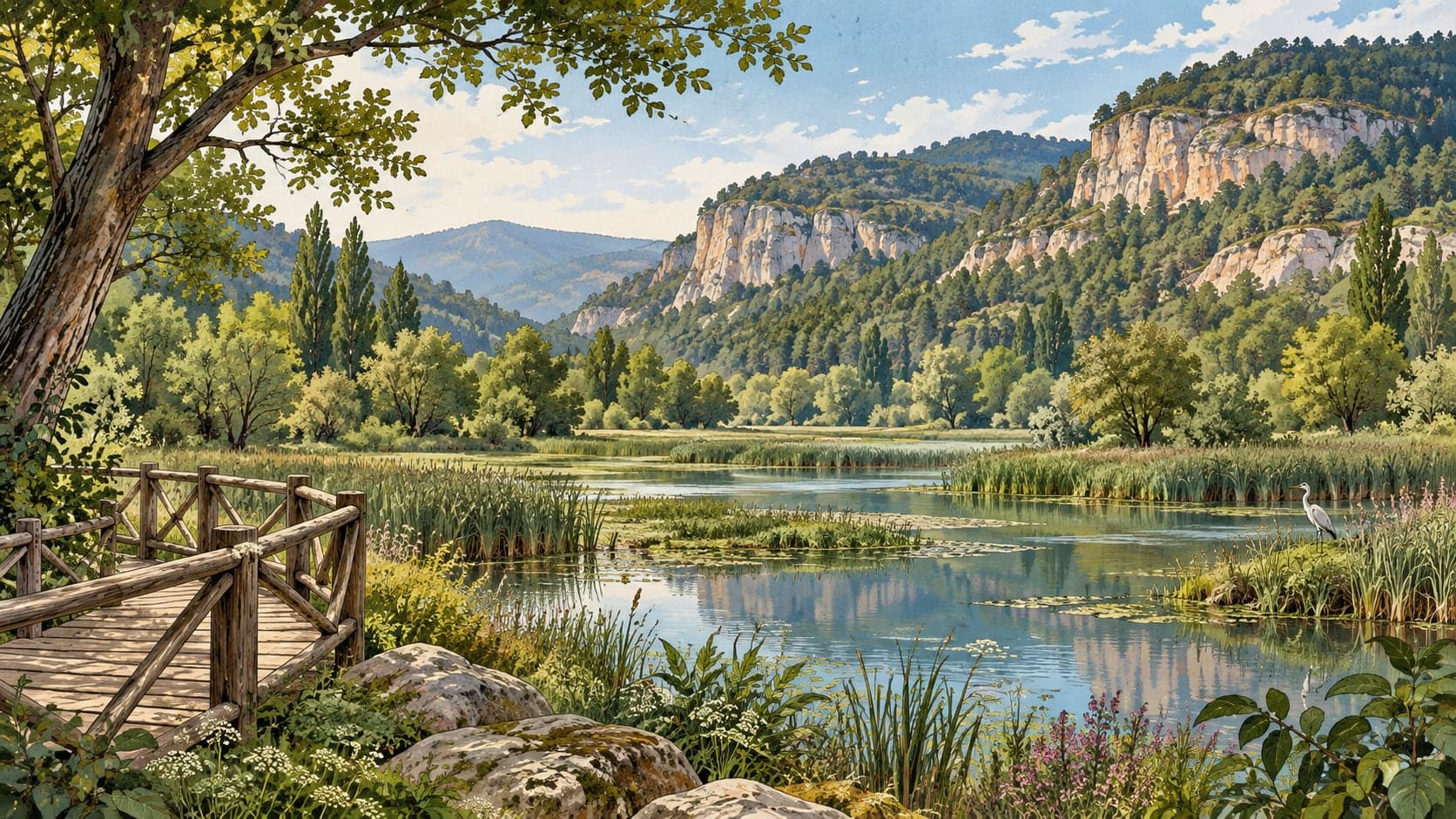 Illustration of Kavaklı Nature Conservation Area, Karabük