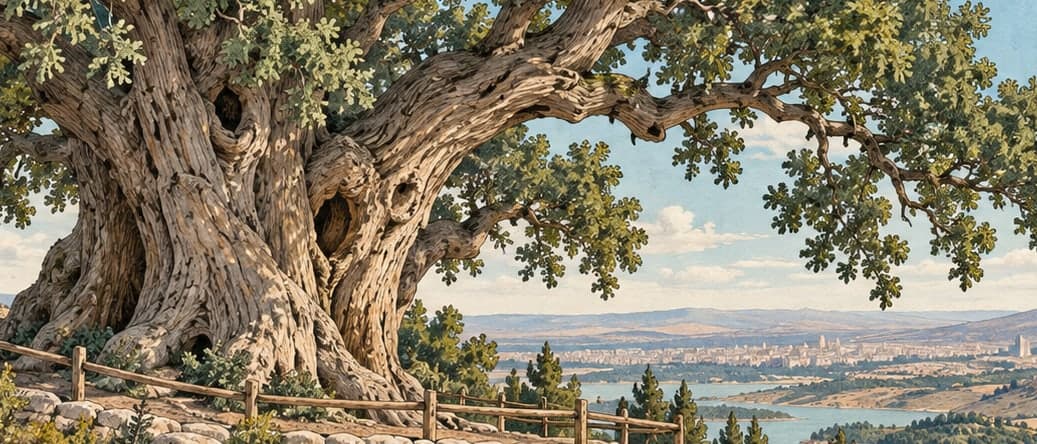Illustration of Kız Tepesi Natural Monument, Ankara