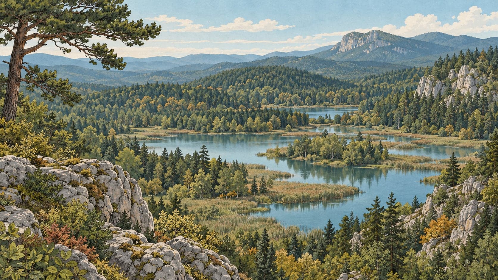 Illustration of Kökez Nature Conservation Area, Bolu