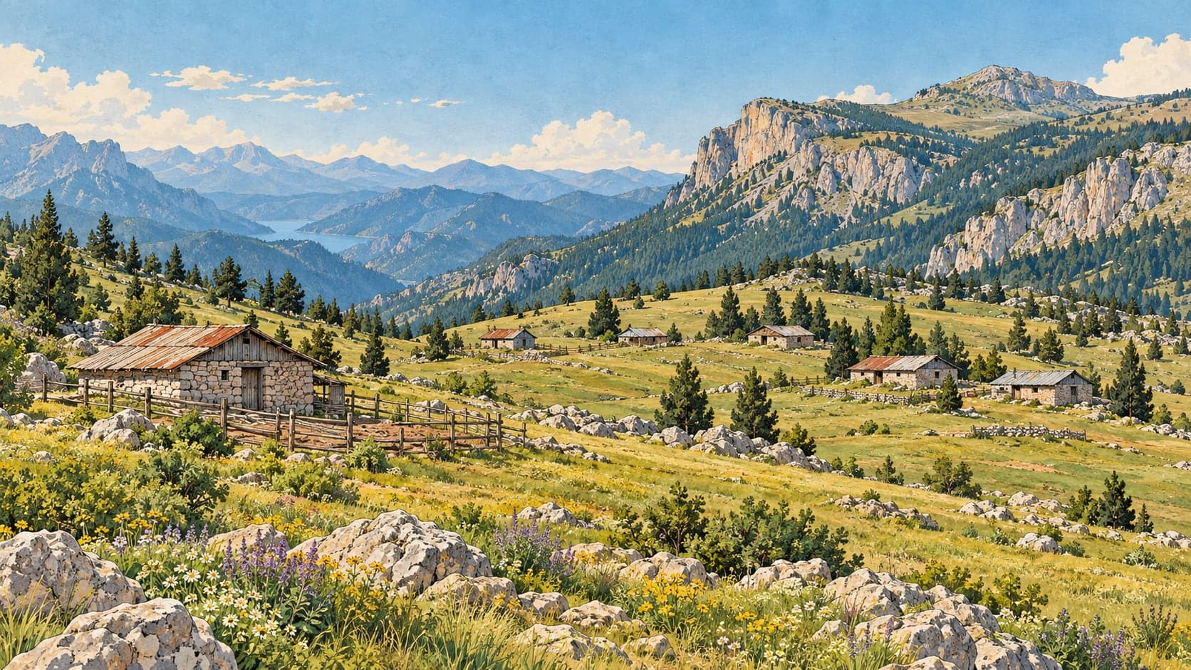 Kozan-horzum Plateau çizimi, Adana
