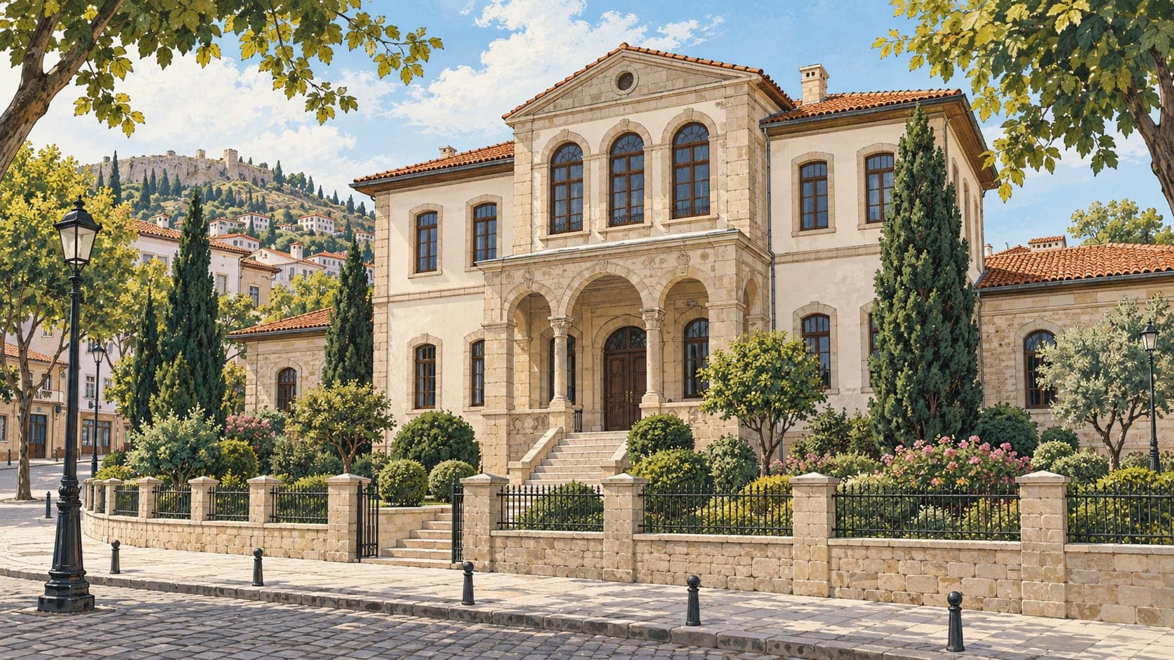 Illustration of Kuvayi Milliye Museum, Balıkesir
