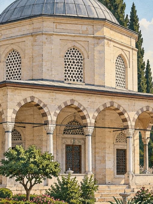 Illustration of Kuyucu Murad Paşa Tomb, İstanbul