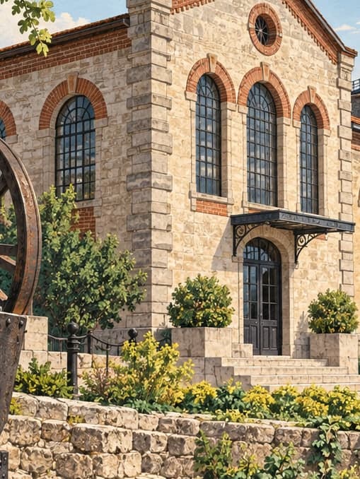 Illustration of Mining Museum, Zonguldak