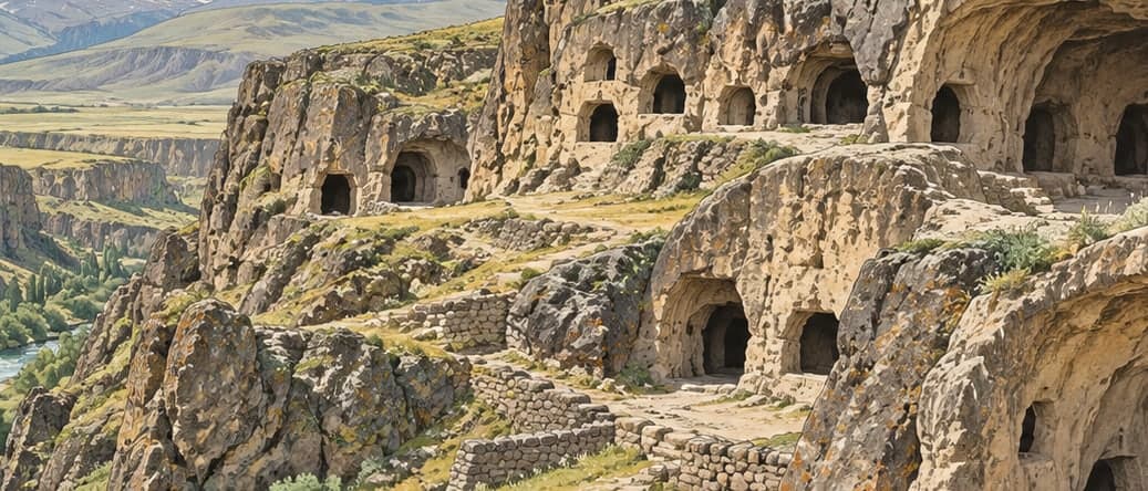 Illustration of Mağaralar, Kars