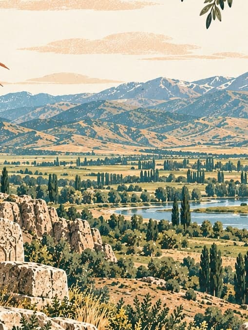 Illustration of Malazgirt Meydan Muharebesi Historical National Park, Muş