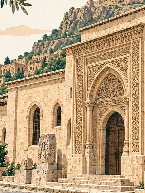 Illustration of Mardin Museum, Mardin