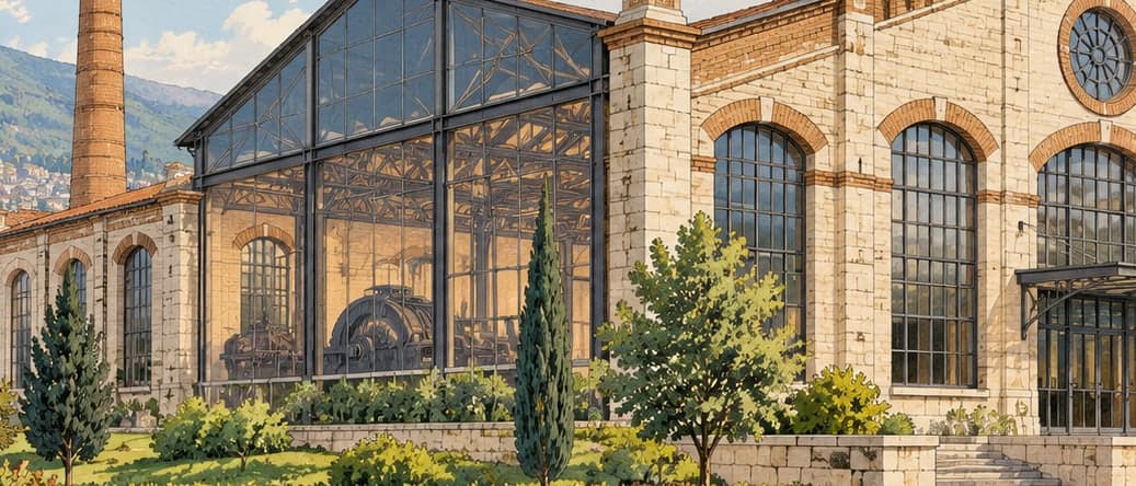 Illustration of Merinos Energy Museum, Bursa
