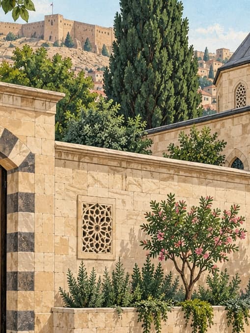 Illustration of Mevlevi Culture and Foundation Works Museum, Gaziantep
