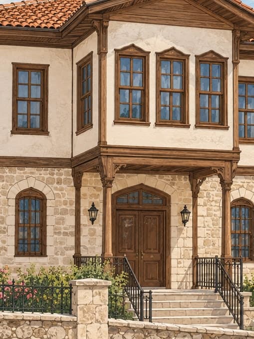 Illustration of Muallim Mustafa Sırrı Özkan Culture House, Burdur