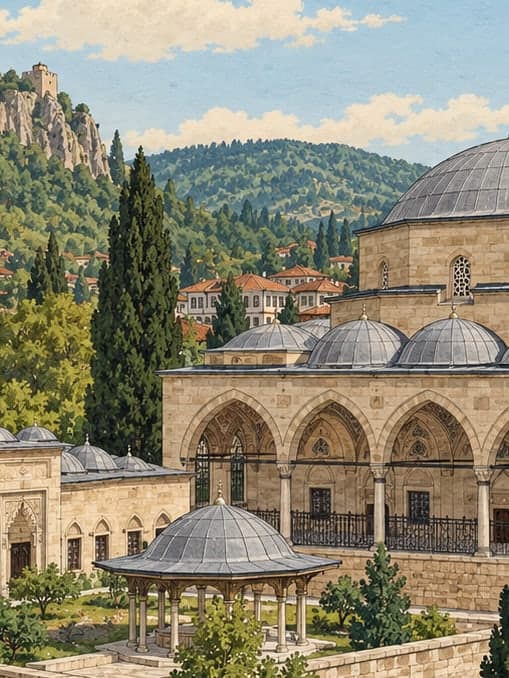 Illustration of Nasrullah Kadı Complex, Kastamonu