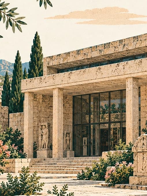 Illustration of Nekropol Müzesi, Antalya